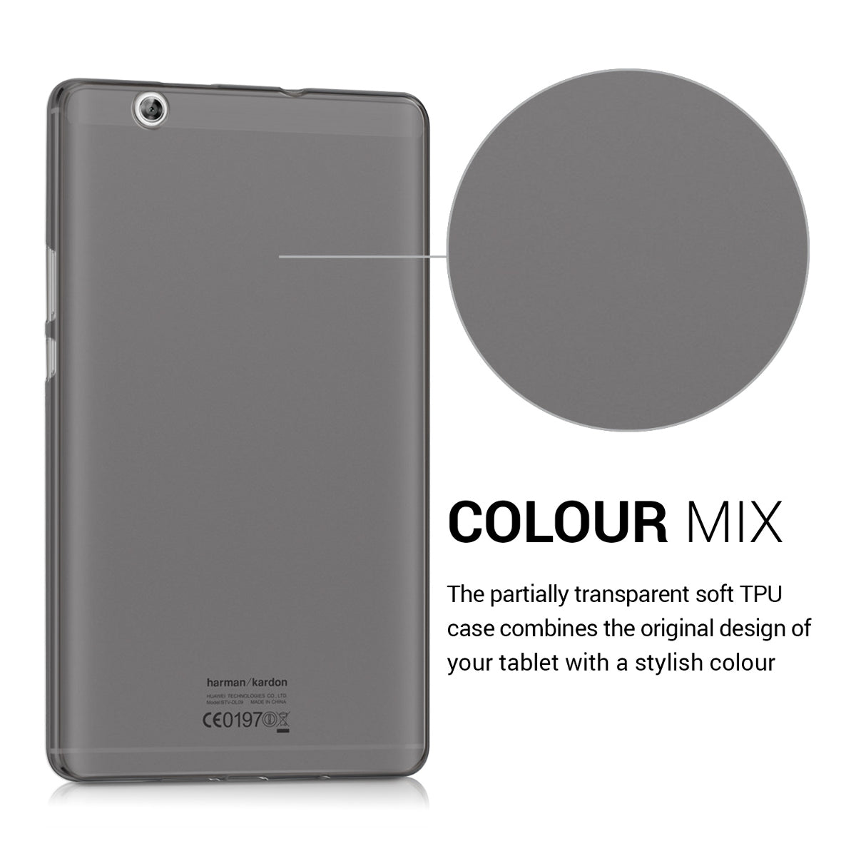 kwmobile Hülle kompatibel mit Huawei MediaPad M3 8.4 Tablet Cover