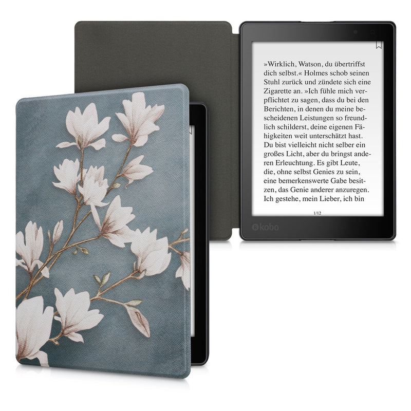 kwmobile Schutzhülle für Kobo Aura ONE Hülle - eReader Flip Case mit Auto Sleep Funktion