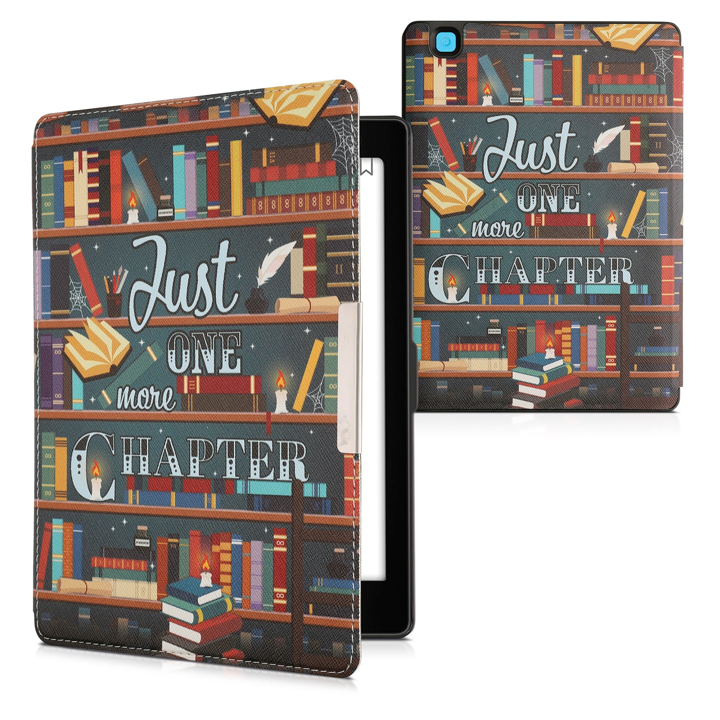 kwmobile Schutzhülle für Kobo Aura ONE Hülle - eReader Flip Case mit Auto Sleep Funktion