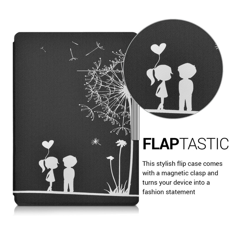 kwmobile Schutzhülle für Kobo Aura ONE Hülle - eReader Flip Case mit Auto Sleep Funktion