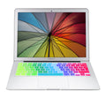 kwmobile Silikon Tastaturschutz AZERTY (Frankreich, Belgien) kompatibel mit Apple MacBook Air 13''/Pro Retina 13''/15'' (bis Mitte 2016) A1369, A1466, A1502, A1425, A1398