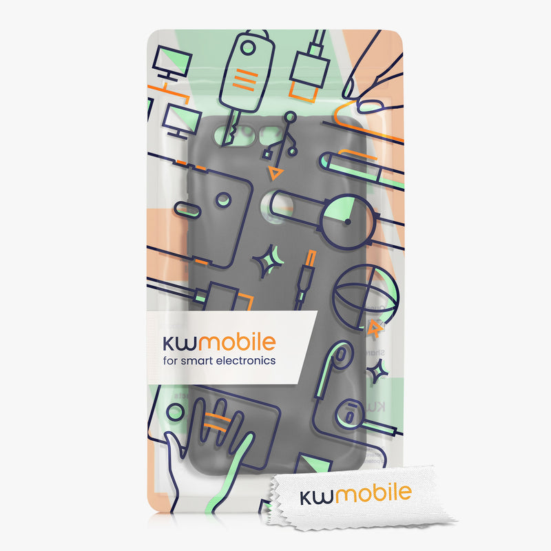 kwmobile Handyhülle für HONOR 8 / 8 Premium Hülle - Kabelloses Laden - Schutzhülle Cover