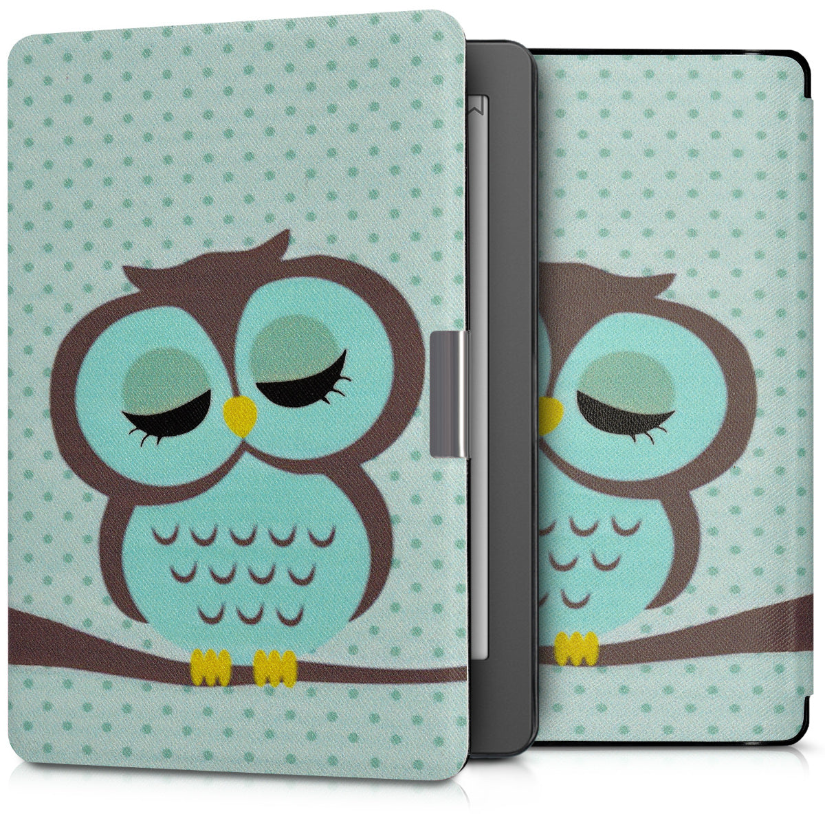 kwmobile Schutzhülle für Kobo Aura Edition 2 Hülle - eReader Flip Case mit Auto Sleep Funktion