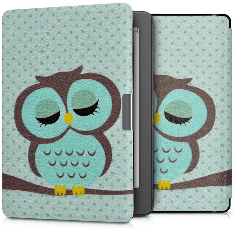 kwmobile Schutzhülle für Kobo Aura Edition 2 Hülle - eReader Flip Case mit Auto Sleep Funktion