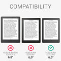 kwmobile Schutzhülle für Kobo Aura Edition 2 Hülle - eReader Flip Case mit Auto Sleep Funktion