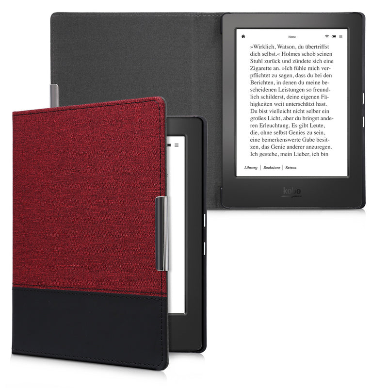 kwmobile Hülle kompatibel mit Kobo Aura H2O Edition 1 Schutzhülle Cover Case