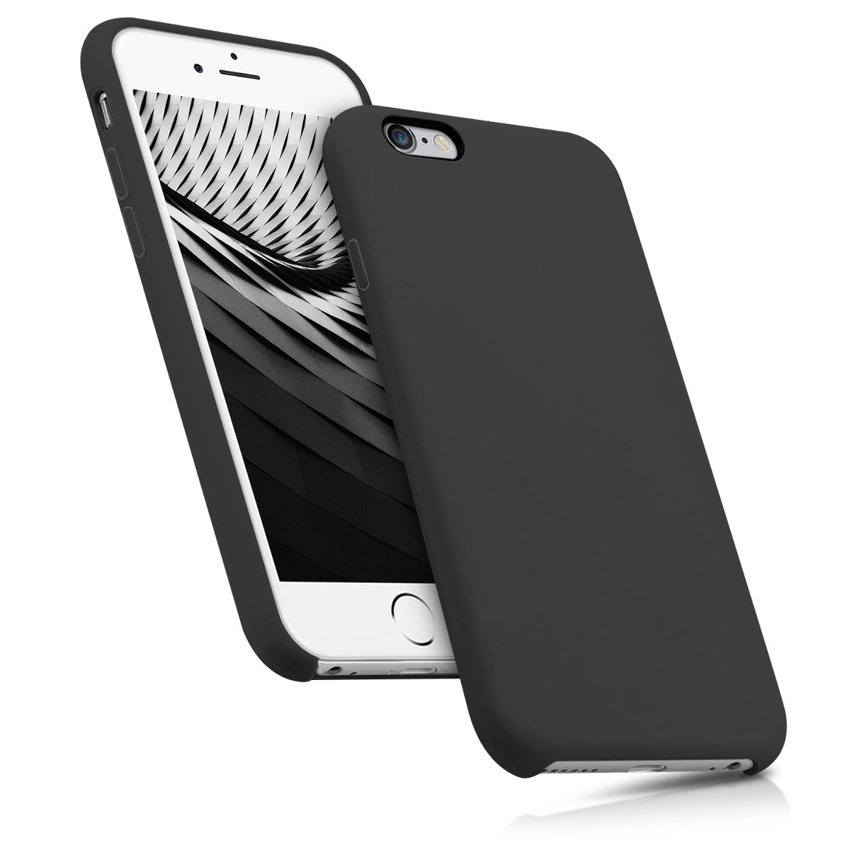 kwmobile Handyhülle für Apple iPhone 6 / 6S Hülle - Case Silikon - Kabelloses Laden - Schutzhülle Cover