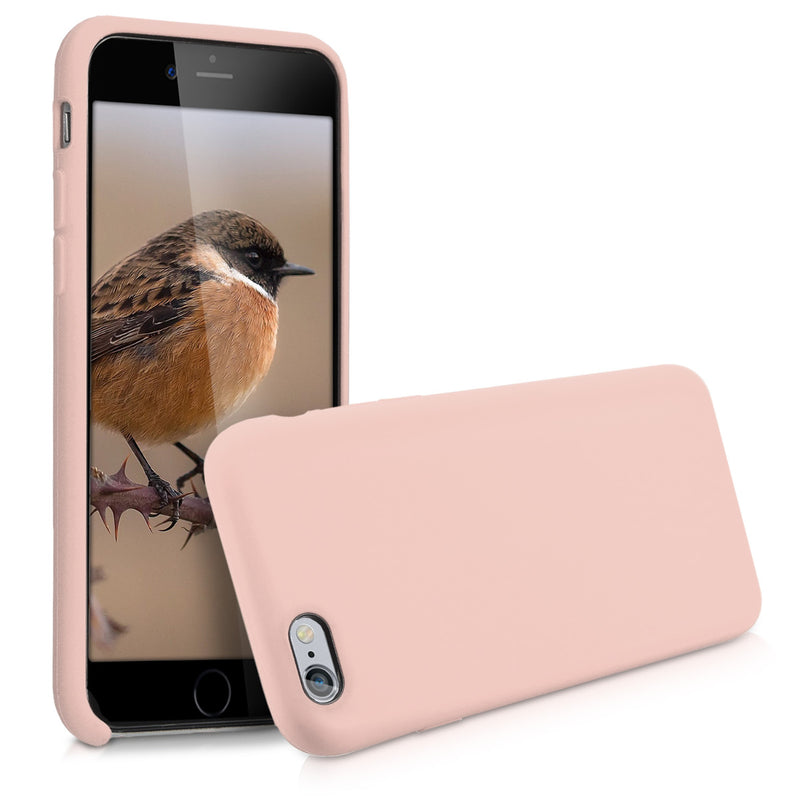 kwmobile Handyhülle für Apple iPhone 6 / 6S Hülle - Case Silikon - Kabelloses Laden - Schutzhülle Cover