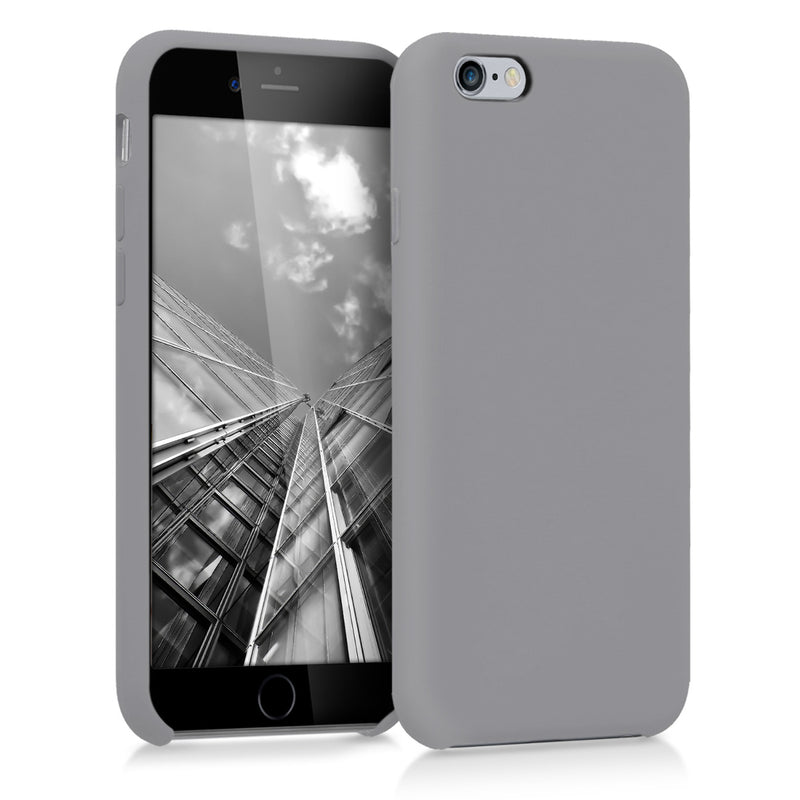 kwmobile Handyhülle für Apple iPhone 6 / 6S Hülle - Case Silikon - Kabelloses Laden - Schutzhülle Cover