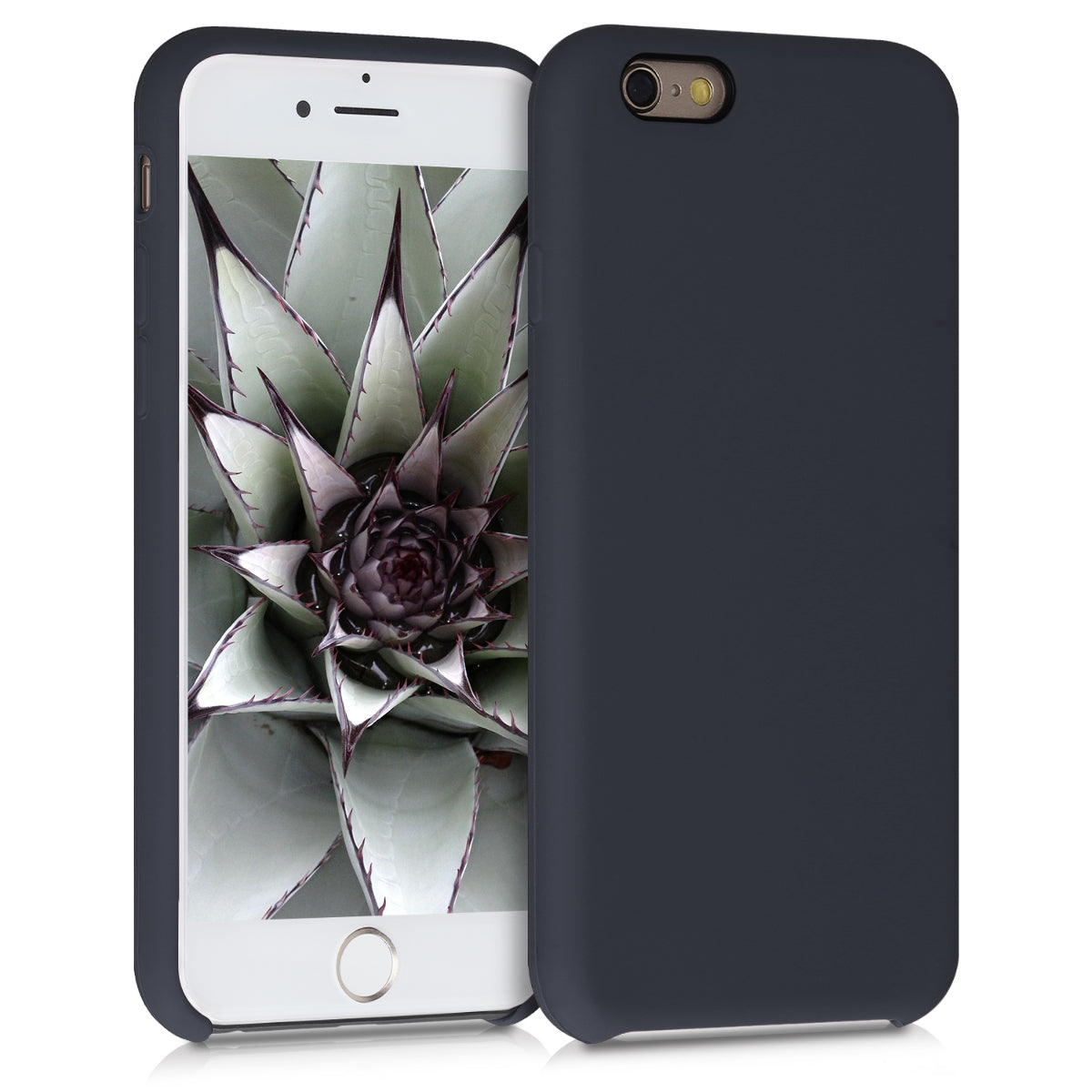 kwmobile Handyhülle für Apple iPhone 6 / 6S Hülle - Case Silikon - Kabelloses Laden - Schutzhülle Cover