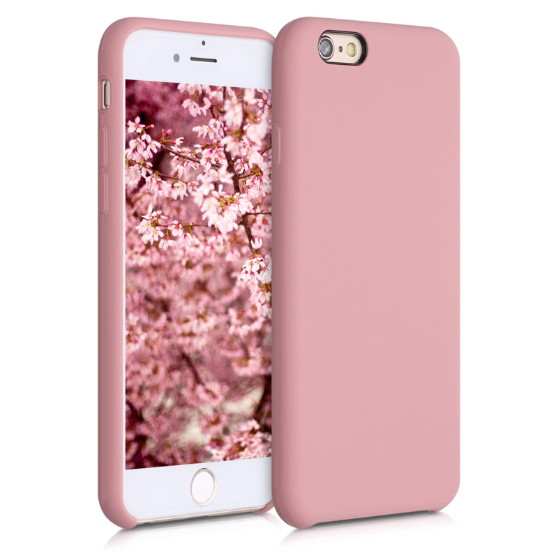 kwmobile Handyhülle für Apple iPhone 6 / 6S Hülle - Case Silikon - Kabelloses Laden - Schutzhülle Cover
