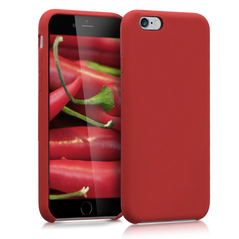 kwmobile Handyhülle für Apple iPhone 6 / 6S Hülle - Case Silikon - Kabelloses Laden - Schutzhülle Cover