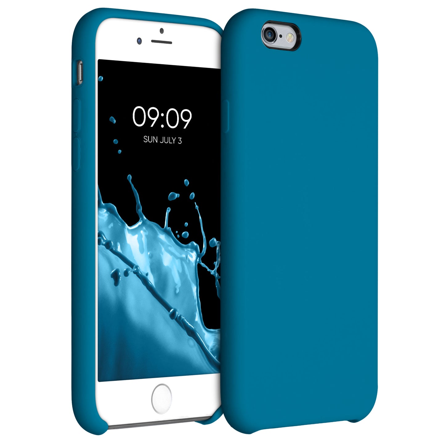 kwmobile Handyhülle für Apple iPhone 6 / 6S Hülle - Case Silikon - Kabelloses Laden - Schutzhülle Cover