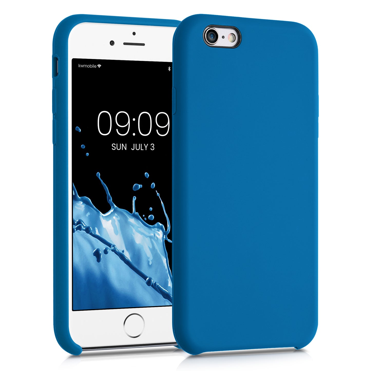 kwmobile Handyhülle für Apple iPhone 6 / 6S Hülle - Case Silikon - Kabelloses Laden - Schutzhülle Cover