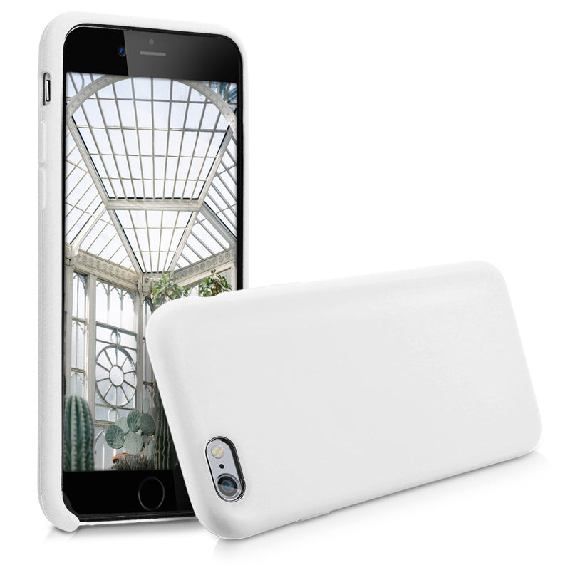 kwmobile Handyhülle für Apple iPhone 6 / 6S Hülle - Case Silikon - Kabelloses Laden - Schutzhülle Cover