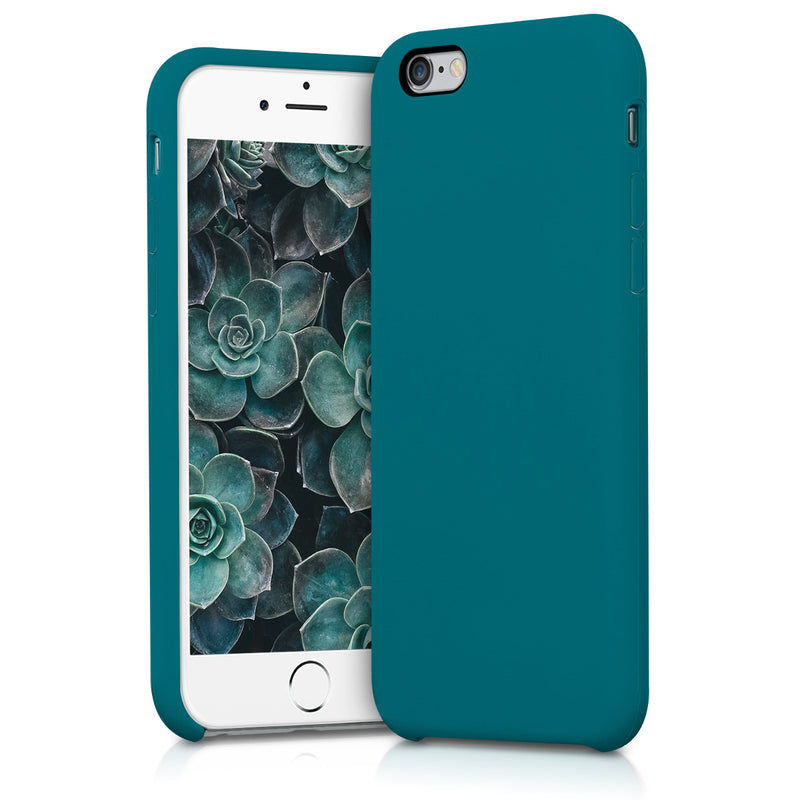 kwmobile Handyhülle für Apple iPhone 6 / 6S Hülle - Case Silikon - Kabelloses Laden - Schutzhülle Cover