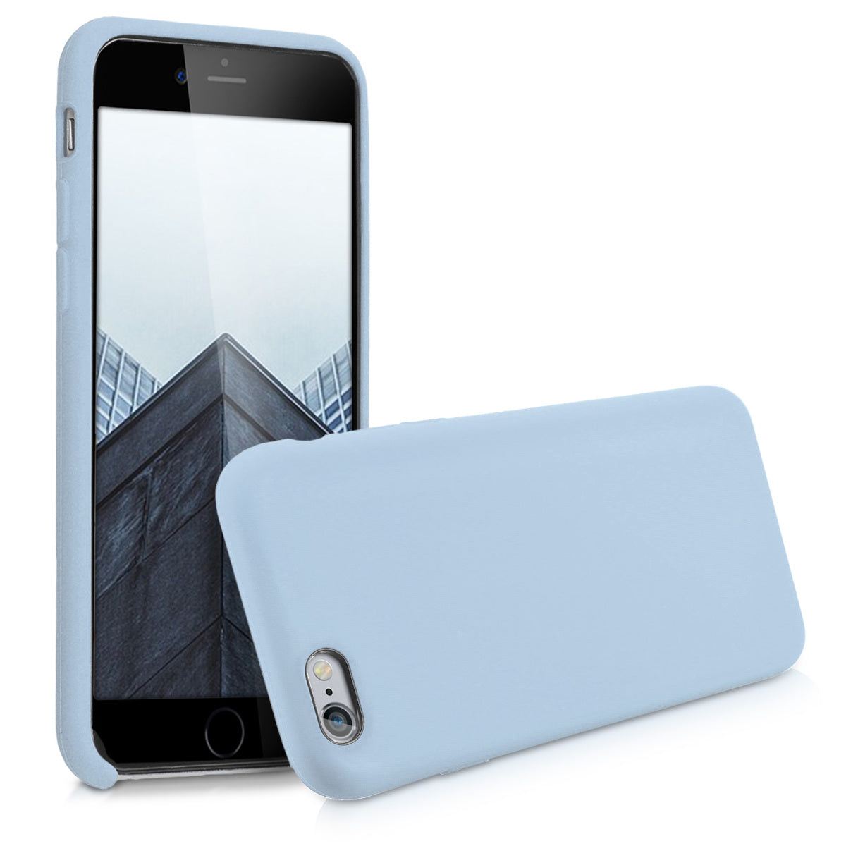 kwmobile Handyhülle für Apple iPhone 6 / 6S Hülle - Case Silikon - Kabelloses Laden - Schutzhülle Cover