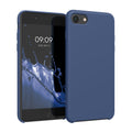 kwmobile Handyhülle für Apple iPhone SE (2022 / 2020) / iPhone 8 / 7 Hülle - Case Silikon - Kabelloses Laden - Schutzhülle Cover
