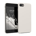 kwmobile Handyhülle für Apple iPhone SE (2022 / 2020) / iPhone 8 / 7 Hülle - Case Silikon - Kabelloses Laden - Schutzhülle Cover