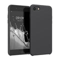 kwmobile Handyhülle für Apple iPhone SE (2022 / 2020) / iPhone 8 / 7 Hülle - Case Silikon - Kabelloses Laden - Schutzhülle Cover