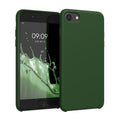kwmobile Handyhülle für Apple iPhone SE (2022 / 2020) / iPhone 8 / 7 Hülle - Case Silikon - Kabelloses Laden - Schutzhülle Cover