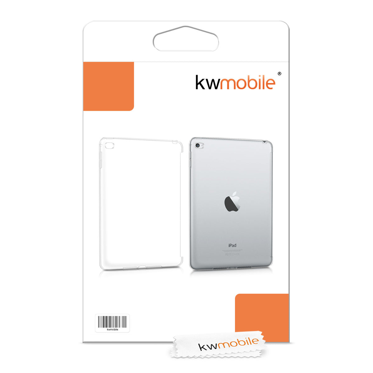 kwmobile Hülle kompatibel mit Apple iPad Mini 4 - Tablet Cover - Tab Case Silikon Schutzhülle