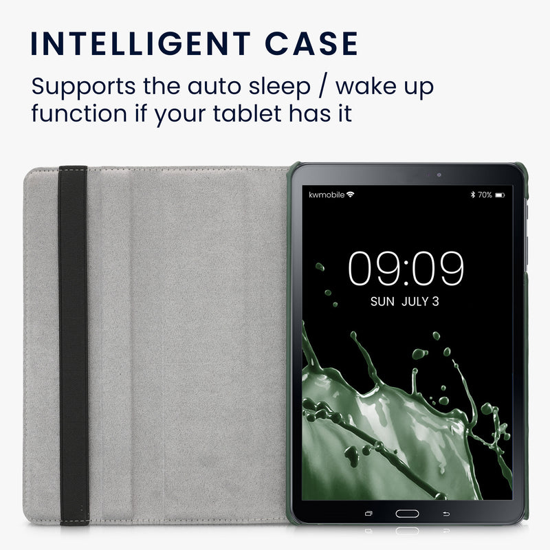 kwmobile Schutzhülle kompatibel mit Samsung Galaxy Tab A 10.1 (S-Pen) (2016) - Hülle 360° Tablet Cover Case