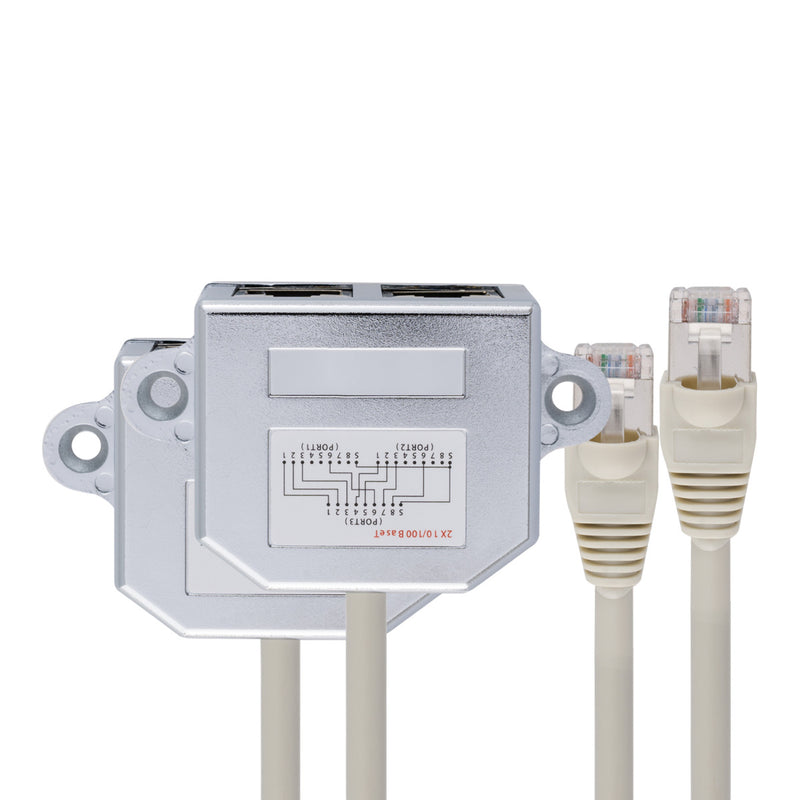 Netzwerkkabel Splitter Anschlussdoppler