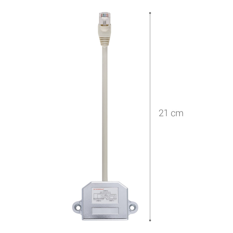 Netzwerkkabel Splitter Anschlussdoppler