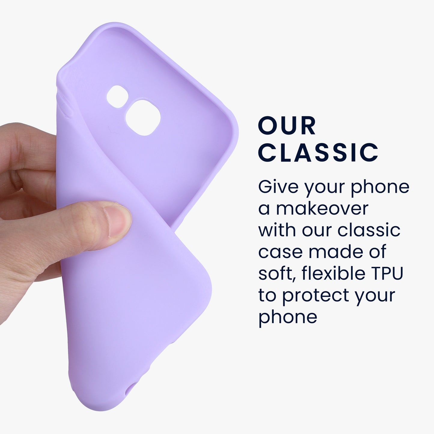 kwmobile Handyhülle für Samsung Galaxy A5 (2017) Hülle - Kabelloses Laden - Schutzhülle Cover
