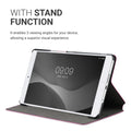 kwmobile Schutzhülle kompatibel mit Huawei MediaPad M3 8.4 - Hülle Slim - Tablet Cover Case mit Ständer Schwarz