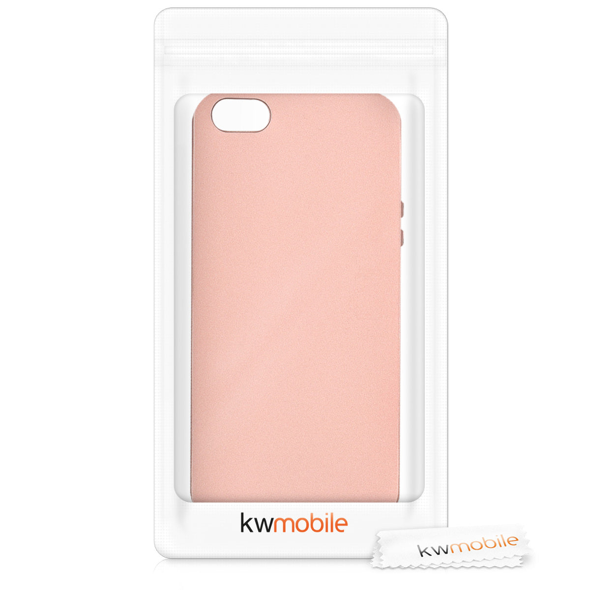 kwmobile Handyhülle für Apple iPhone SE (1.Gen 2016) / iPhone 5 / iPhone 5S Hülle - Silikon Case Schutzhülle Cover