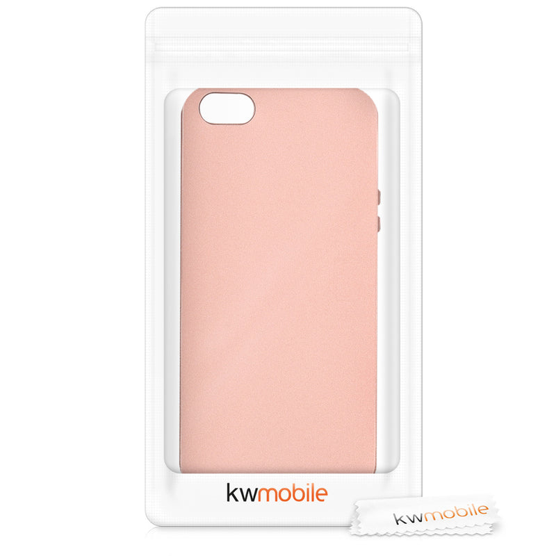 kwmobile Handyhülle für Apple iPhone SE (1.Gen 2016) / iPhone 5 / iPhone 5S Hülle - Silikon Case Schutzhülle Cover