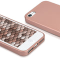 kwmobile Handyhülle für Apple iPhone SE (1.Gen 2016) / iPhone 5 / iPhone 5S Hülle - Silikon Case Schutzhülle Cover