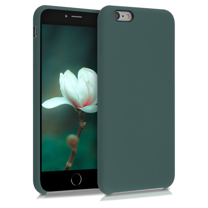 kwmobile Handyhülle für Apple iPhone 6 Plus / 6S Plus Hülle - Case Silikon - Kabelloses Laden - Schutzhülle Cover