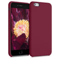 kwmobile Handyhülle für Apple iPhone 6 Plus / 6S Plus Hülle - Case Silikon - Kabelloses Laden - Schutzhülle Cover
