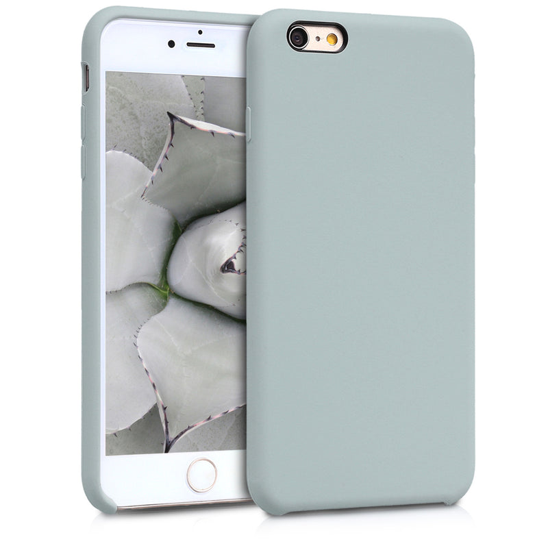 kwmobile Handyhülle für Apple iPhone 6 Plus / 6S Plus Hülle - Case Silikon - Kabelloses Laden - Schutzhülle Cover