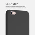 kwmobile Handyhülle für Apple iPhone 6 Plus / 6S Plus Hülle - Case Silikon - Kabelloses Laden - Schutzhülle Cover