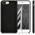 kwmobile Handyhülle für Apple iPhone 7 Plus / iPhone 8 Plus Hülle - Case Silikon - Kabelloses Laden - Schutzhülle Cover