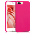 kwmobile Handyhülle für Apple iPhone 7 Plus / iPhone 8 Plus Hülle - Case Silikon - Kabelloses Laden - Schutzhülle Cover