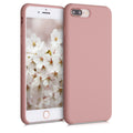 kwmobile Handyhülle für Apple iPhone 7 Plus / iPhone 8 Plus Hülle - Case Silikon - Kabelloses Laden - Schutzhülle Cover