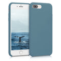 kwmobile Handyhülle für Apple iPhone 7 Plus / iPhone 8 Plus Hülle - Case Silikon - Kabelloses Laden - Schutzhülle Cover