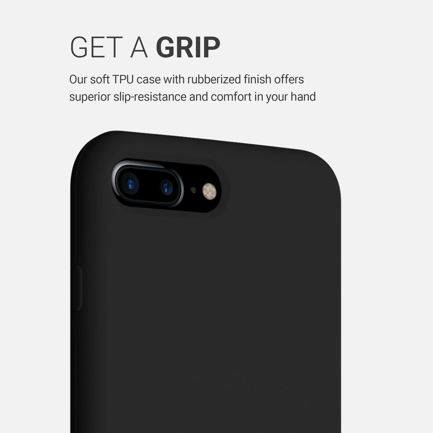 kwmobile Handyhülle für Apple iPhone 7 Plus / iPhone 8 Plus Hülle - Case Silikon - Kabelloses Laden - Schutzhülle Cover