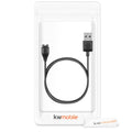 kwmobile kompatibel für Garmin Vivoactive USB Ladekabel Charger für Smart Watch Fitnesstracker Ersatzkabel