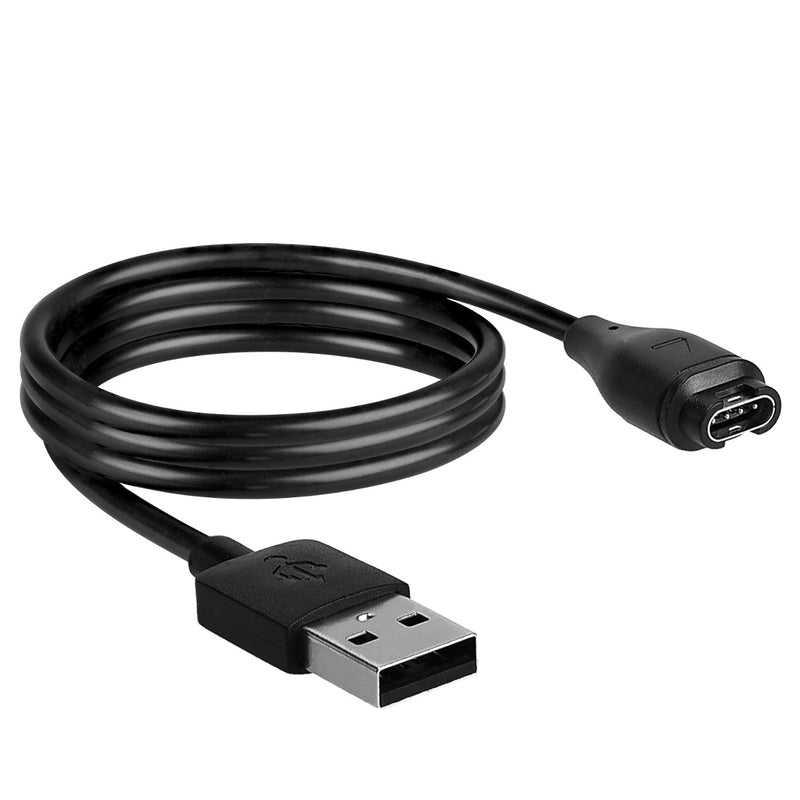 kwmobile kompatibel für Garmin Vivoactive USB Ladekabel Charger für Smart Watch Fitnesstracker Ersatzkabel