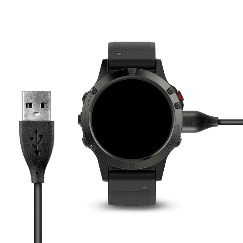 kwmobile kompatibel für Garmin Vivoactive USB Ladekabel Charger für Smart Watch Fitnesstracker Ersatzkabel