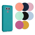 kwmobile Hülle kompatibel mit LG G6 Hülle - weiches TPU Silikon Case - Cover geeignet für kabelloses Laden - Hellblau matt Hellblau matt  