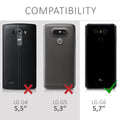 kwmobile Wallet Case kompatibel mit LG G6 - Hülle mit Ständer - Handyhülle Kartenfächer