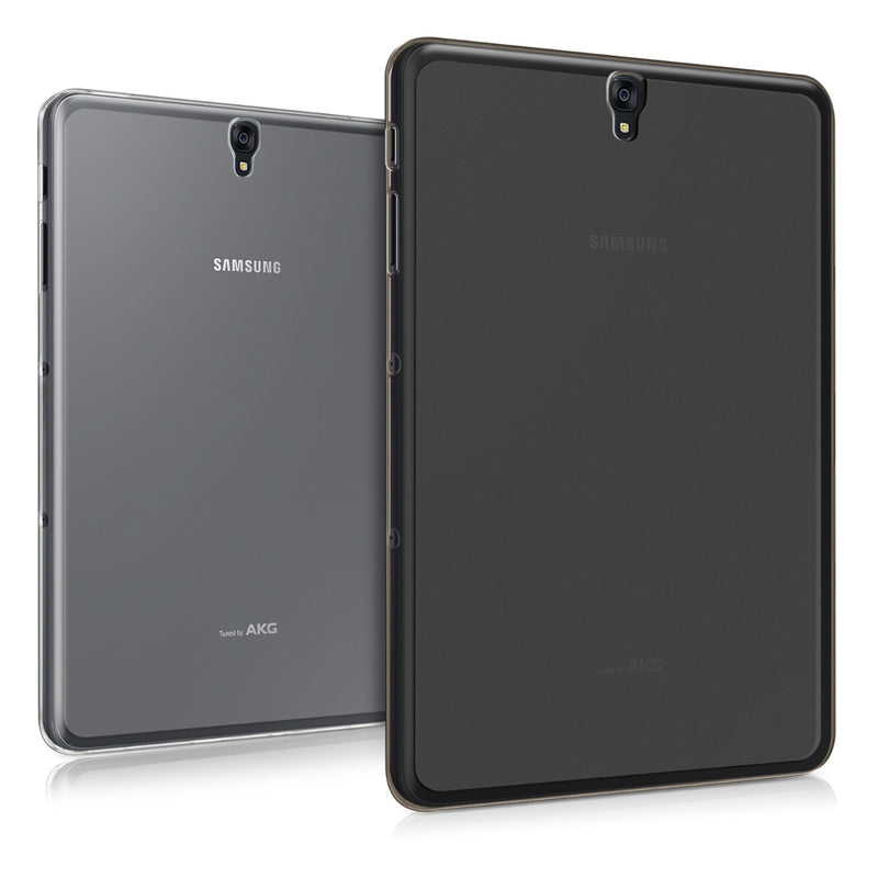 kwmobile Hülle kompatibel mit Samsung Galaxy Tab S3 9.7 T820 / T825 Hülle - weiches TPU Silikon Case transparent - Tablet Cover Transparent Transparent  