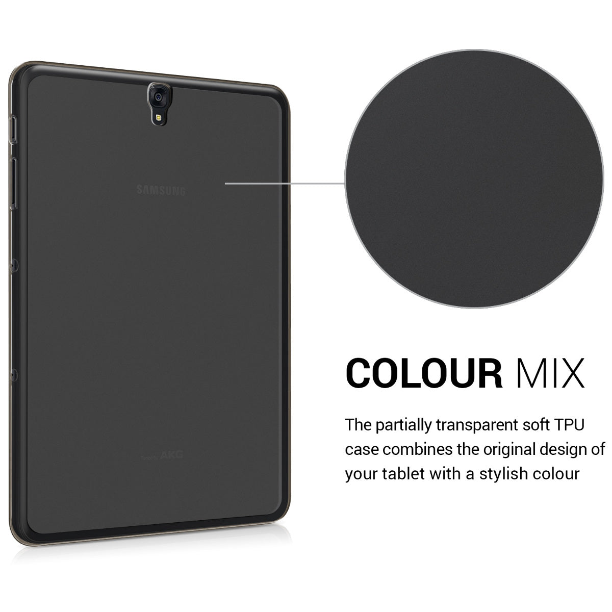 kwmobile Hülle kompatibel mit Samsung Galaxy Tab S3 9.7 T820 / T825 Tablet Cover